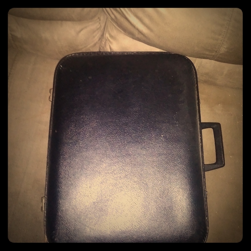 Black Vintage suite case